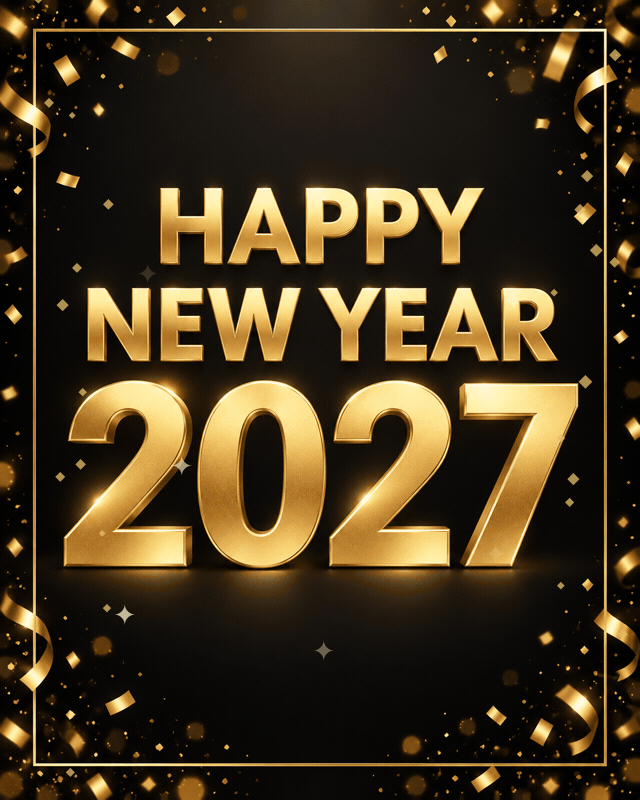 Happy New Year 2027 GIFs
